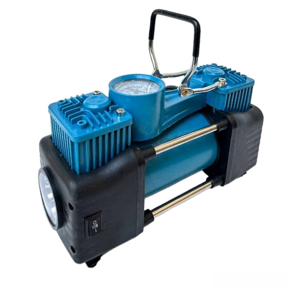 Compressore Doppio Cilindro Portatile 150 PSI con Valigetta