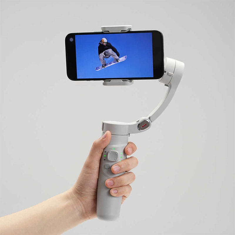 Stabilizzatore Gimbal Motorizzato a 3 Assi con Tracciamento Intelligente e Controllo Remoto