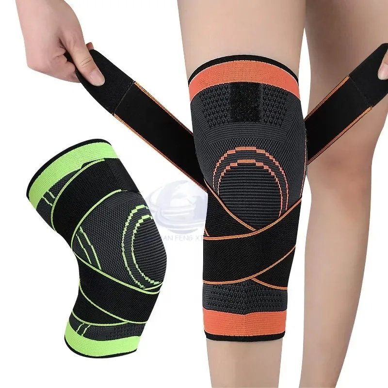 Ginocchiere a Compressione Regolabili Sportive