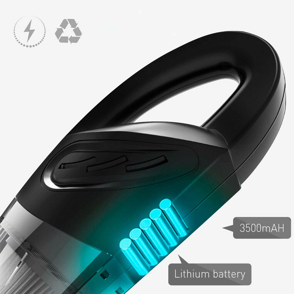 Aspirabriciole Portatile Senza Fili 1200W con Batteria Ricaricabile