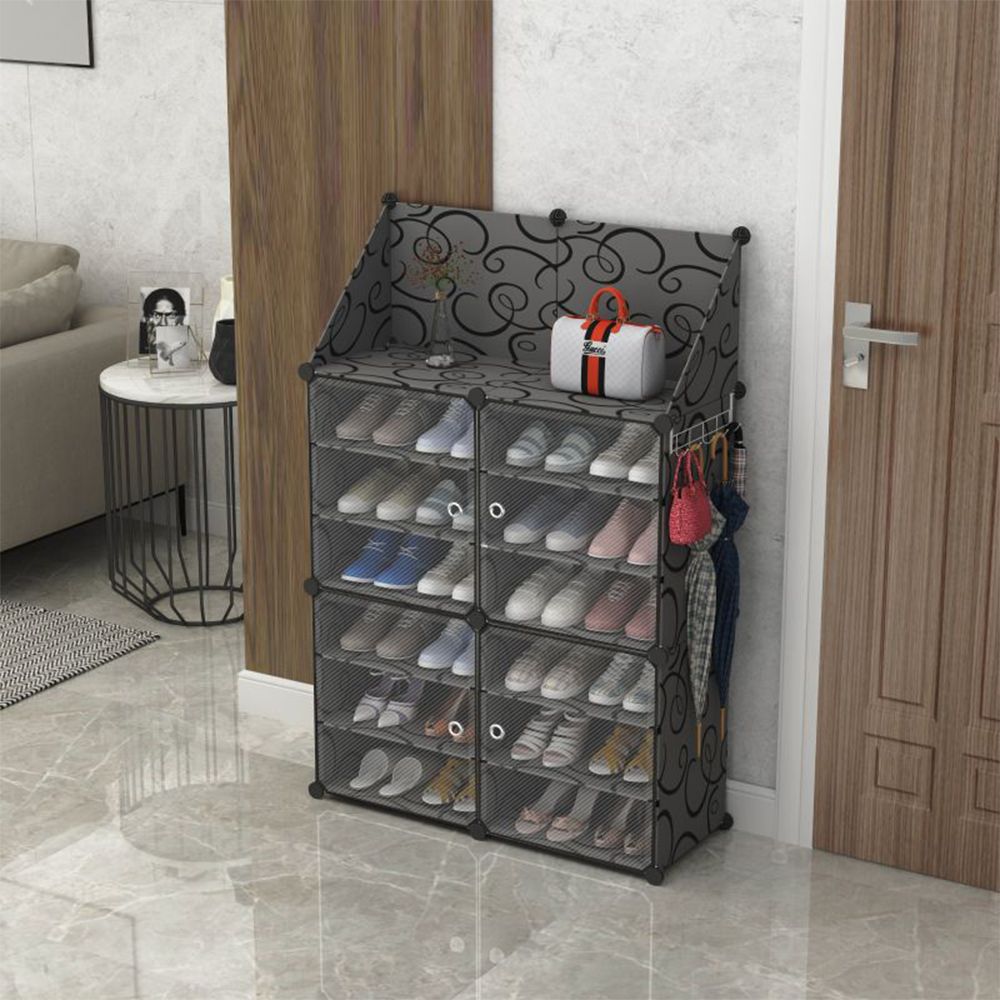 Scarpiera Salvaspazio a tre Ripiani Sovrapposti per Scarpe e Accessori