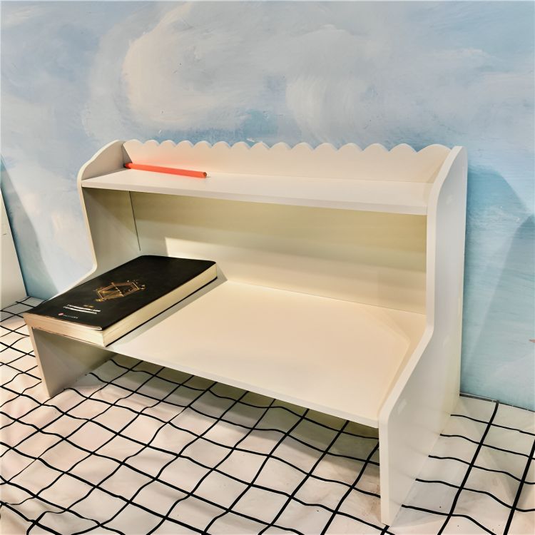 Scaffale Organizer a Due Ripiani – Porta Libri Cosmetici Accessori Salvaspazio Moderno