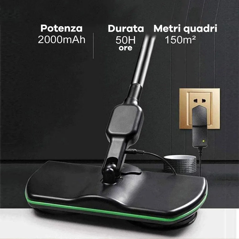 Mocio Elettrico 3 in 1  Lava, Lucida e Inceratura