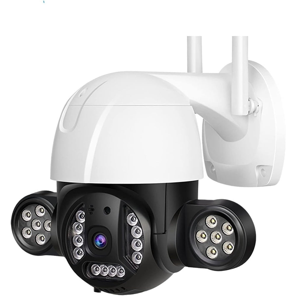 Telecamera Speed Dome WiFi 5MP Visione Notturna Colori Rilevamento AI
