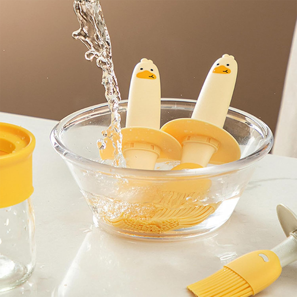 Dispenser Olio con Pennello in Silicone