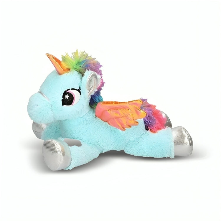 Unicorno Peluche con Occhi Brillanti
