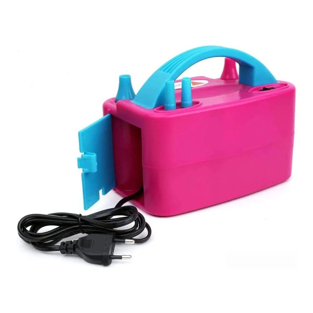 Macchina Elettrica Gonfia Palloncini Doppia Uscita 600W