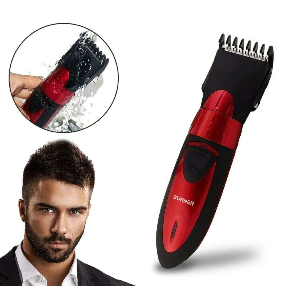 Rasoio Elettrico Ultra Silenzioso con Regolatore Barba e Capelli