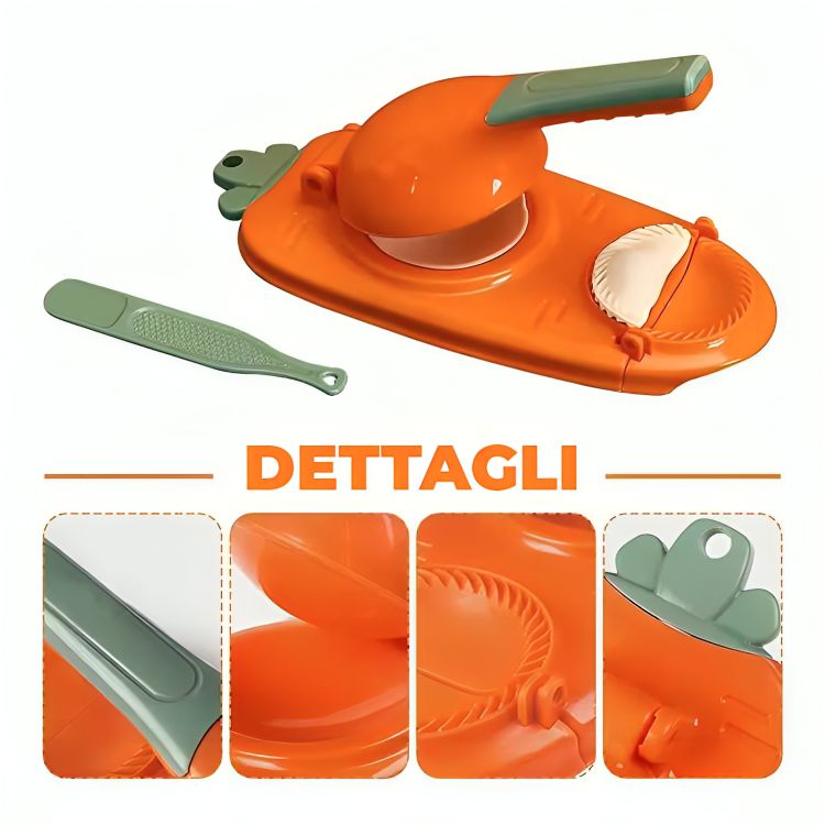 Pressa Manuale 2 in 1 per Ravioli e Gnocchi