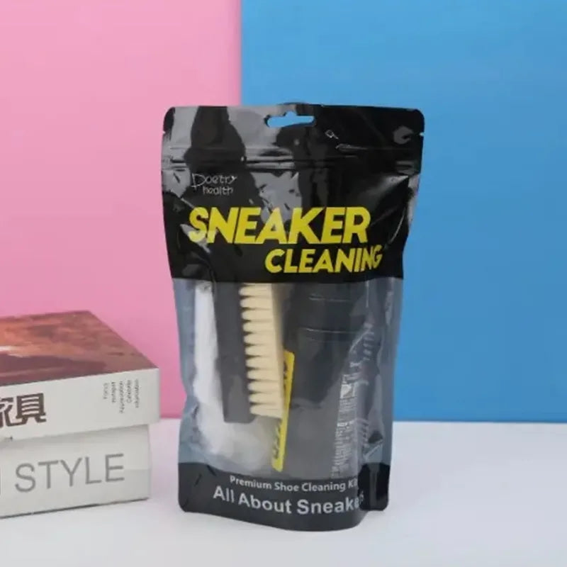 Shoes Cleaner Schiuma e Spray Protettivo Universale per Sneakers, Pelle, Tela e Tessuti