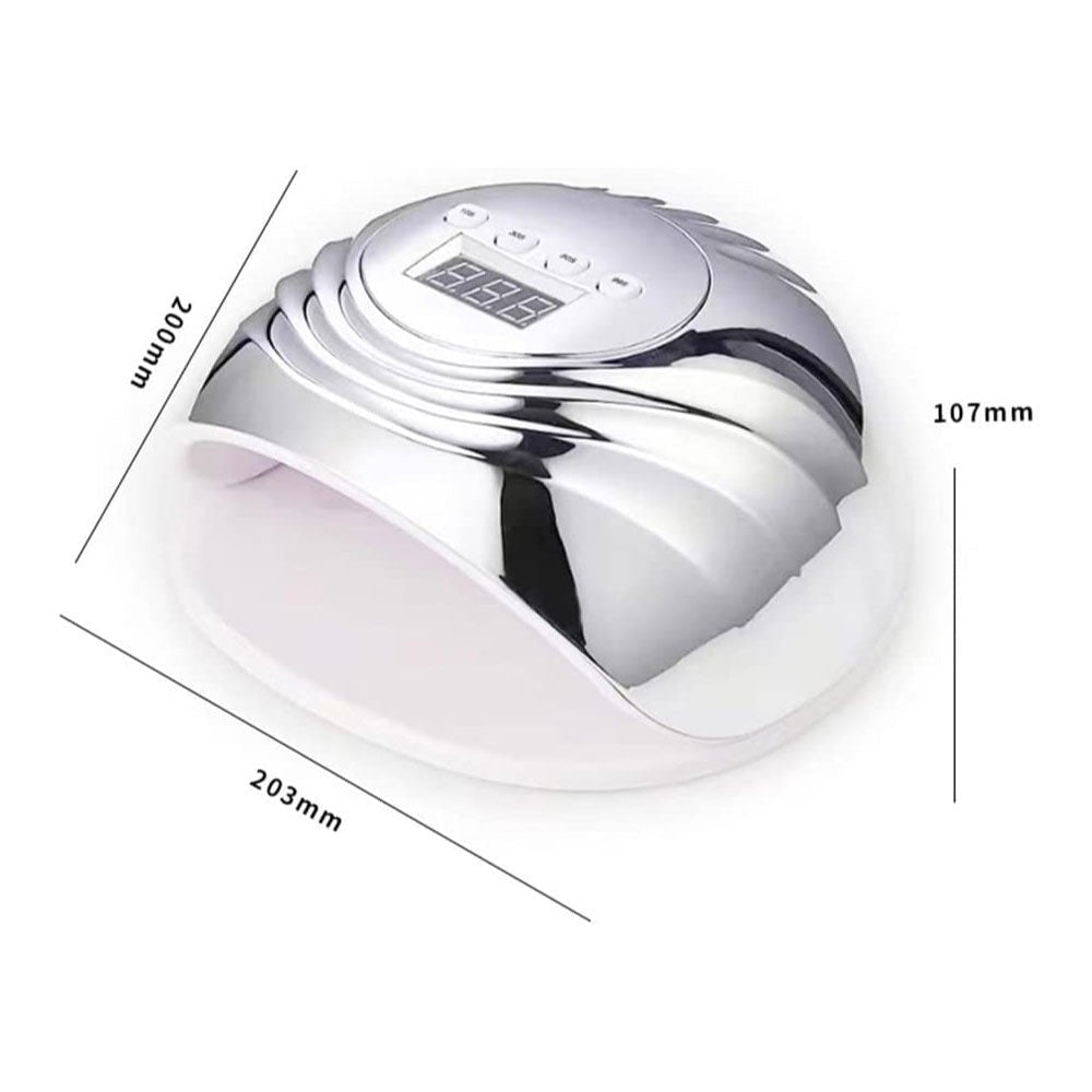 Lampada Professionale per Unghie UV LED 86W con Sensore Intelligente e Timer Digitale