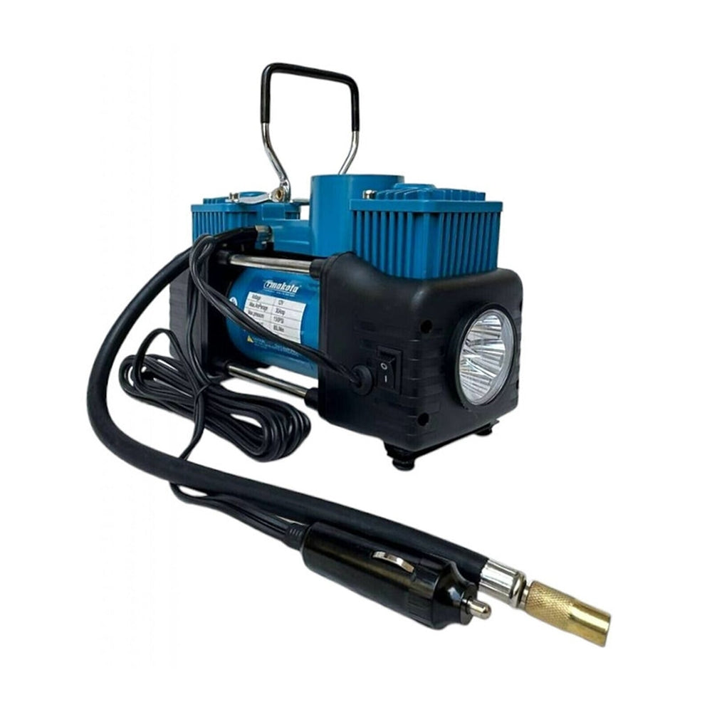 Compressore Doppio Cilindro Portatile 150 PSI con Valigetta