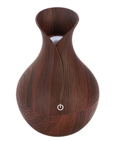 Diffusore Aromi Ultrasuoni Effetto Legno con LED