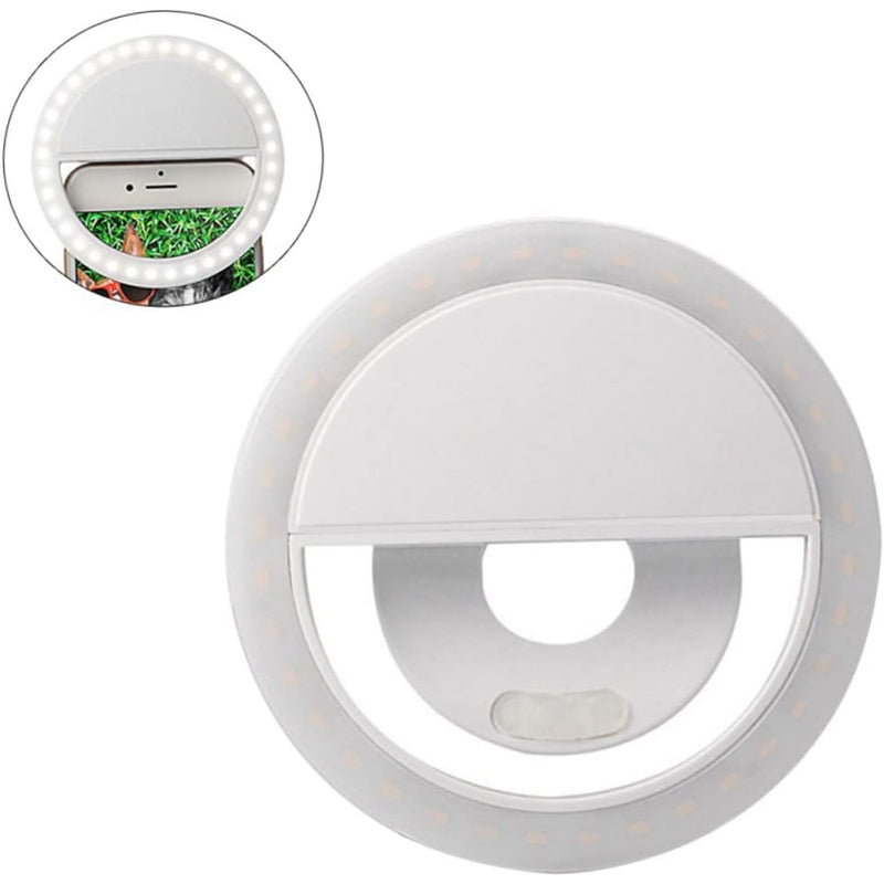 Mini Ring Light LED Portatile per Smartphone