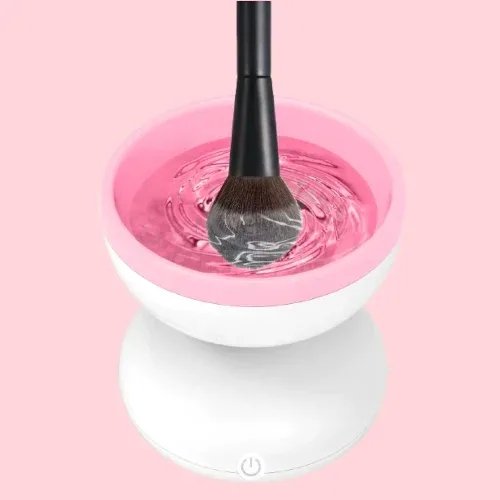 Dispositivo Pulizia Pennelli Make-Up