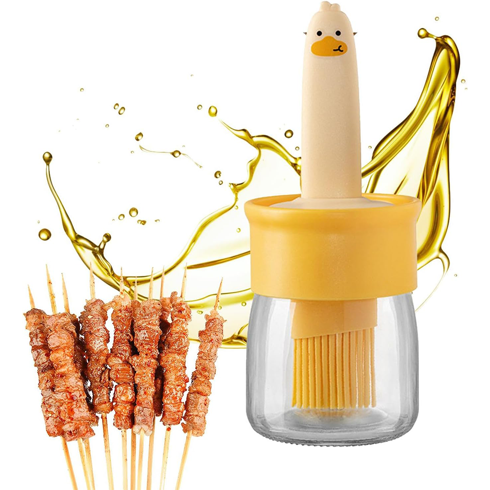 Dispenser Olio con Pennello in Silicone
