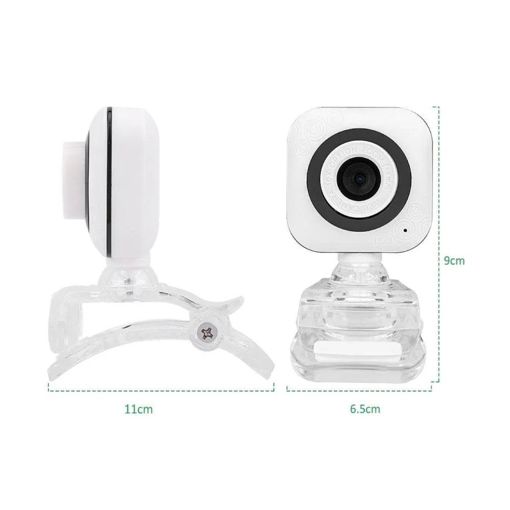 Webcam PC HD 480p con Microfono