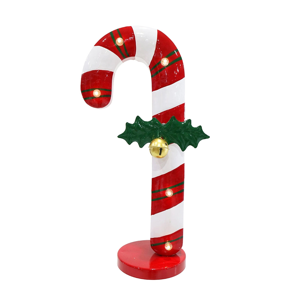 Bastoncino di Zucchero LED Natalizio Decorazione Interni Esterni con Luci