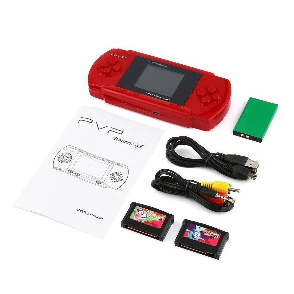 Console Portatile Retro Game Giochi Preinstallati e Cassetta Bonus