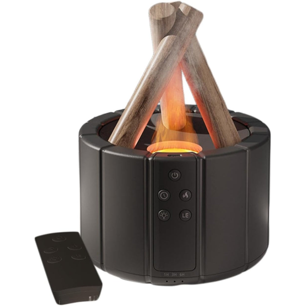 Umidificatore Aromaterapia con Fiamma LED