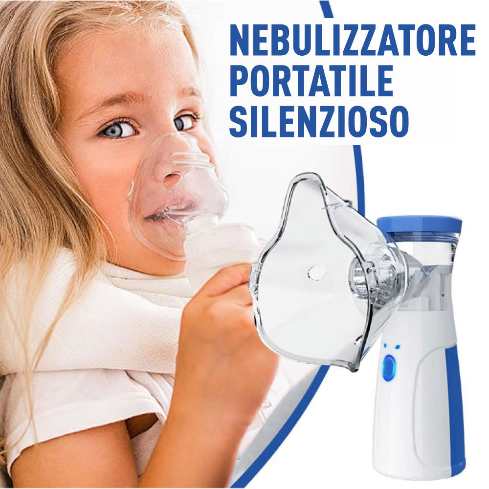 Nebulizzatore Aerosol Mini Silenzioso Portatile