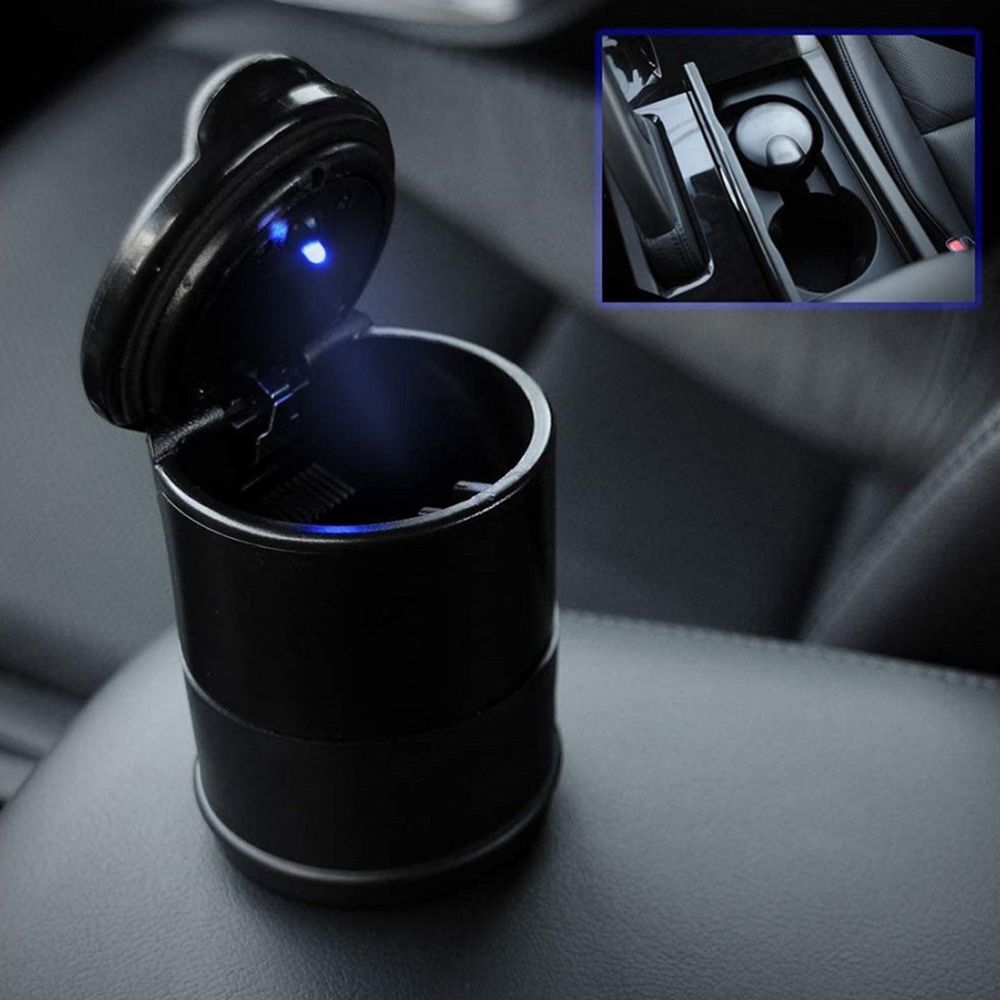 Posacenere Portatile con LED per Auto