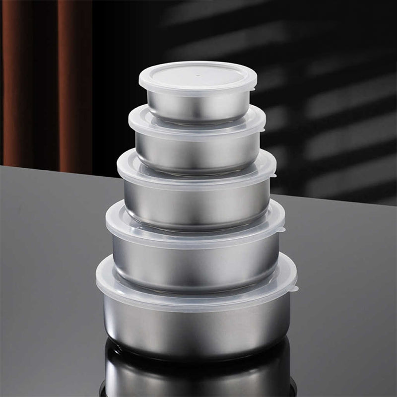 Contenitori Alimentari Acciaio Inox Ermetici Multipli