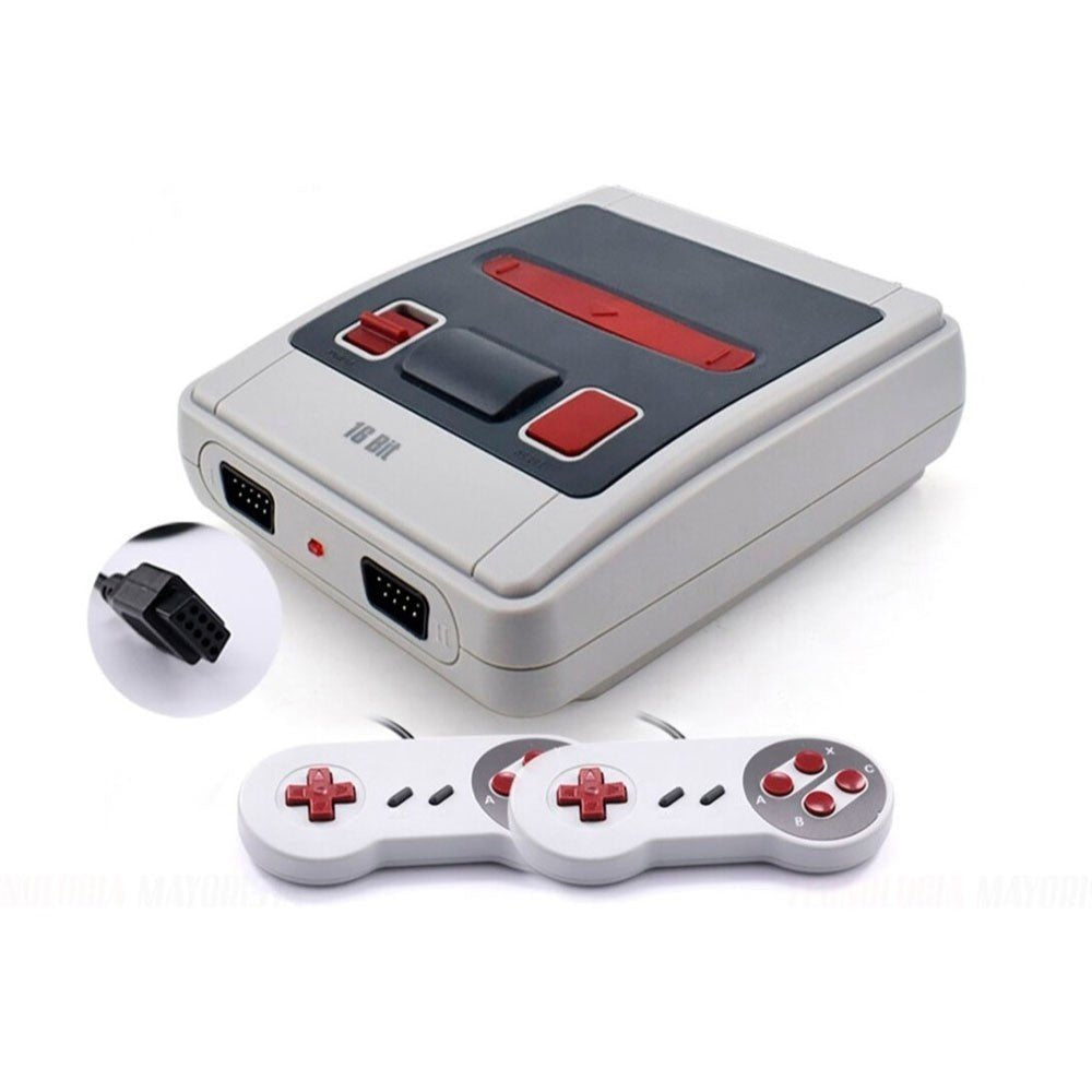 Console Retro Classica con 600 Giochi Integrati e Doppio Joystick