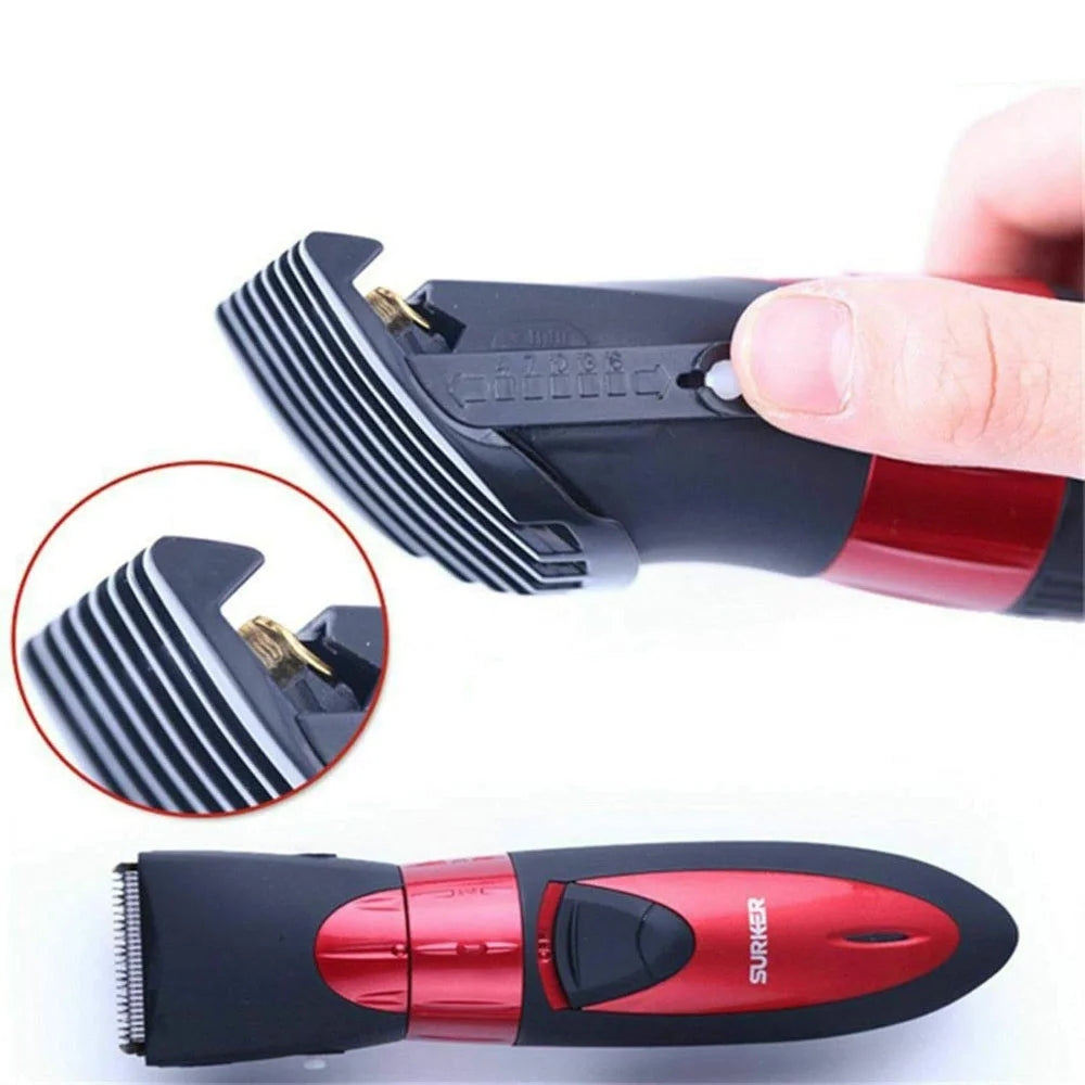 Rasoio Elettrico Ultra Silenzioso con Regolatore Barba e Capelli