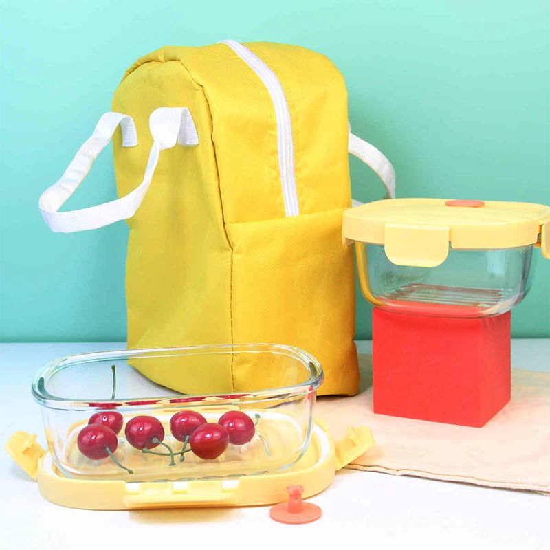 Contenitori Fresh-Keeping in Vetro con Borsa Termica