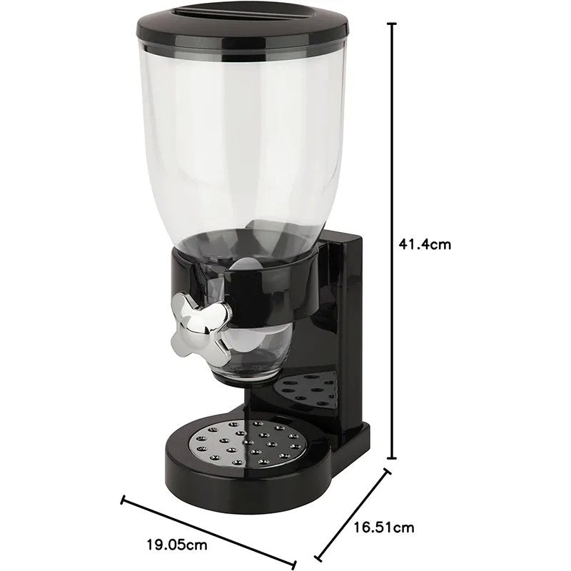 Dispenser Cereali Contenitore Trasparente con Dosatore