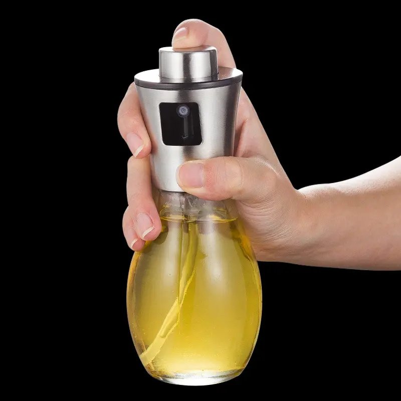 Spruzzatore di Olio d’Oliva 200ml con Meccanismo a Pompa