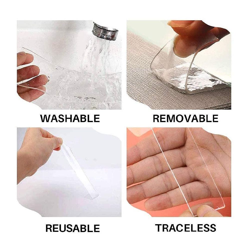 Nastro Adesivo Gel Trasparente