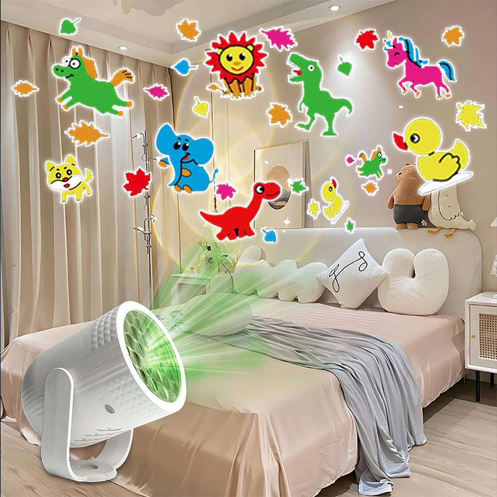 Proiettore LED Natalizio Effetti Luminosi Rotanti