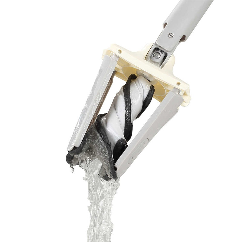 Mop Auto-Strizzante Rotante con Testa in Microfibra