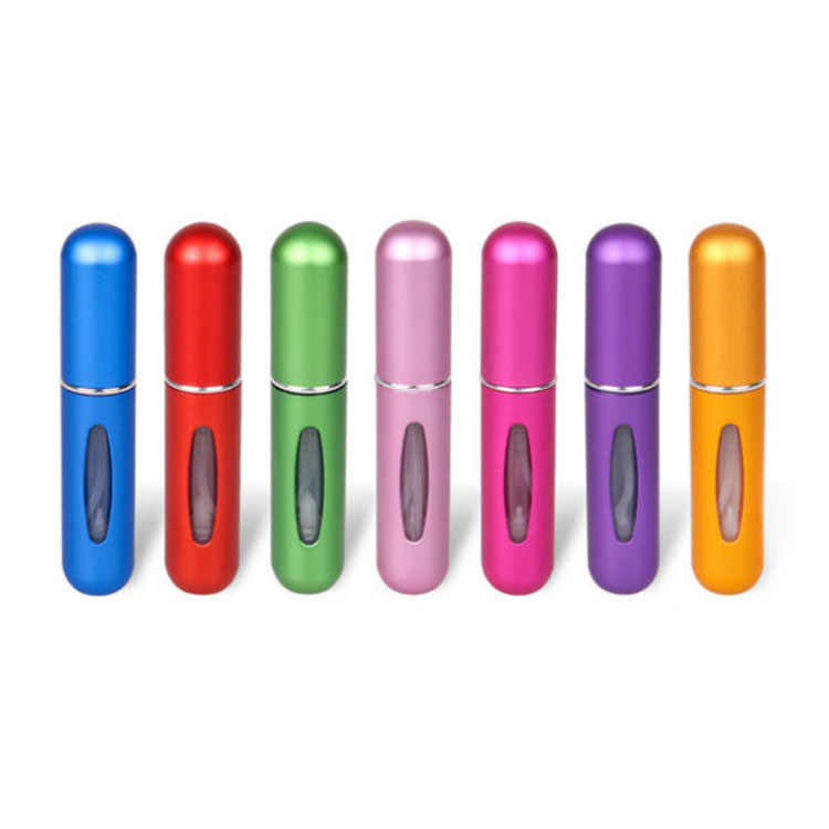 Flaconi Spray Ricaricabili 5ml in Alluminio Tascabili
