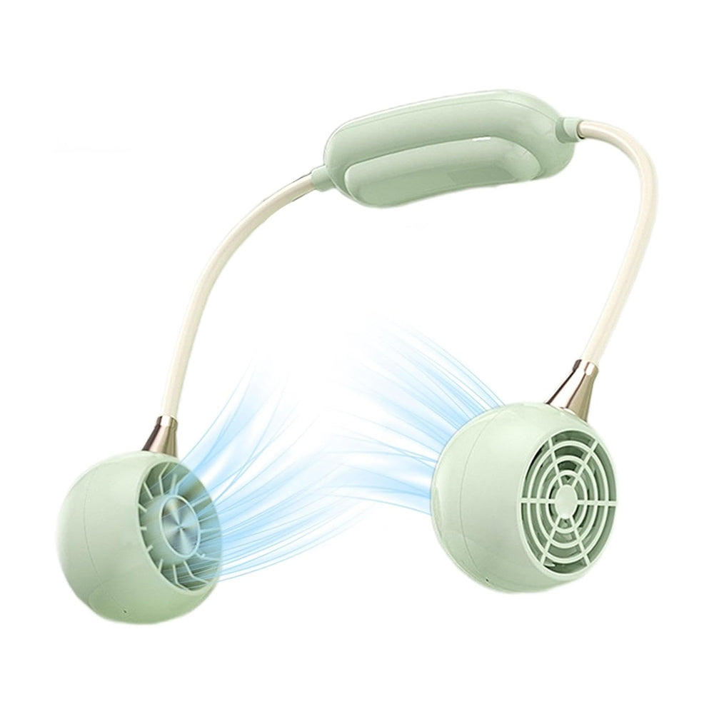 Ventilatore da Collo Portatile Ricaricabile – 3 Velocità, Mani Libere, Design Ergonomico