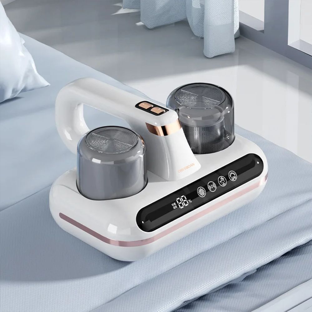 Aspiratore Antiacaro UV Senza Fili – Igienizzatore Portatile per Materassi e Tessuti