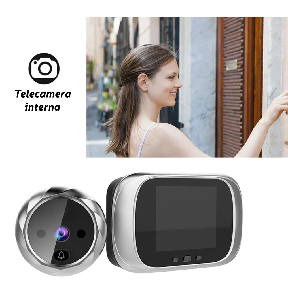 Spioncino Digitale Porta con Schermo LCD 2.8 Pollici