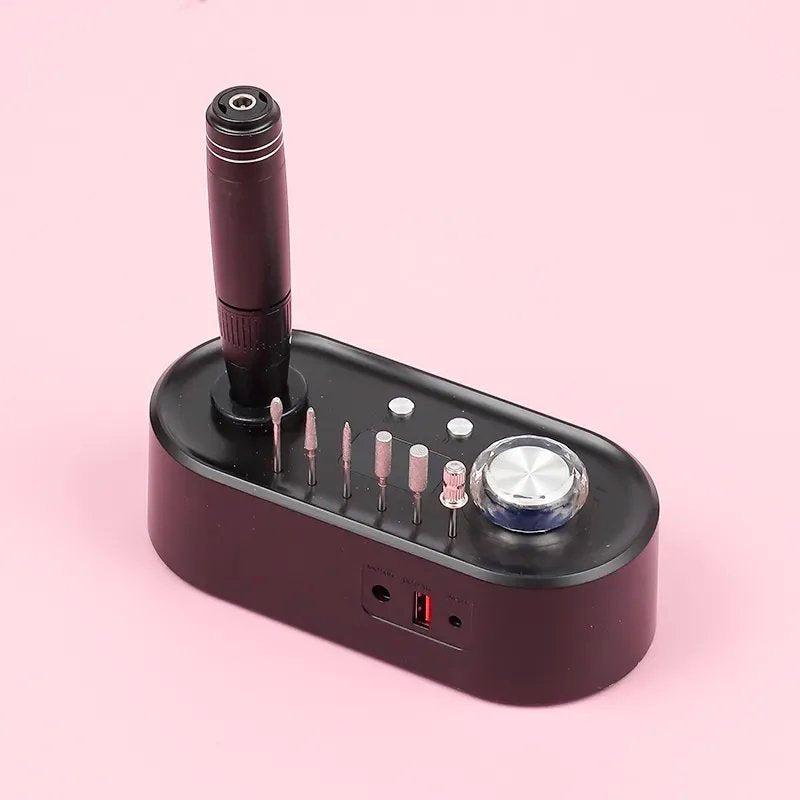 Fresa Elettrica Professionale per Manicure – 40.000 RPM, Design Cordless