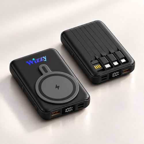 Flux Power — Powerbank magnetico wireless 15.000 mAh