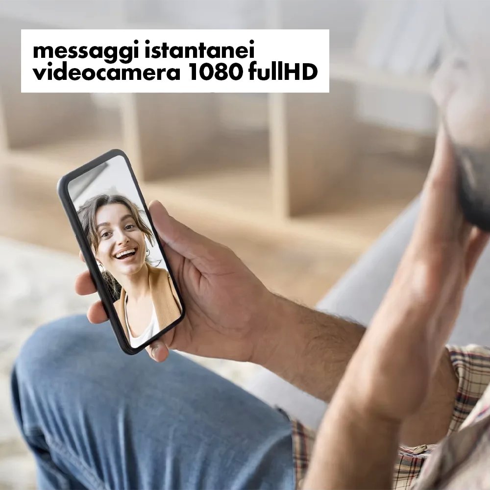 Campanello Video WiFi con Visione Notturna e Controllo Remoto