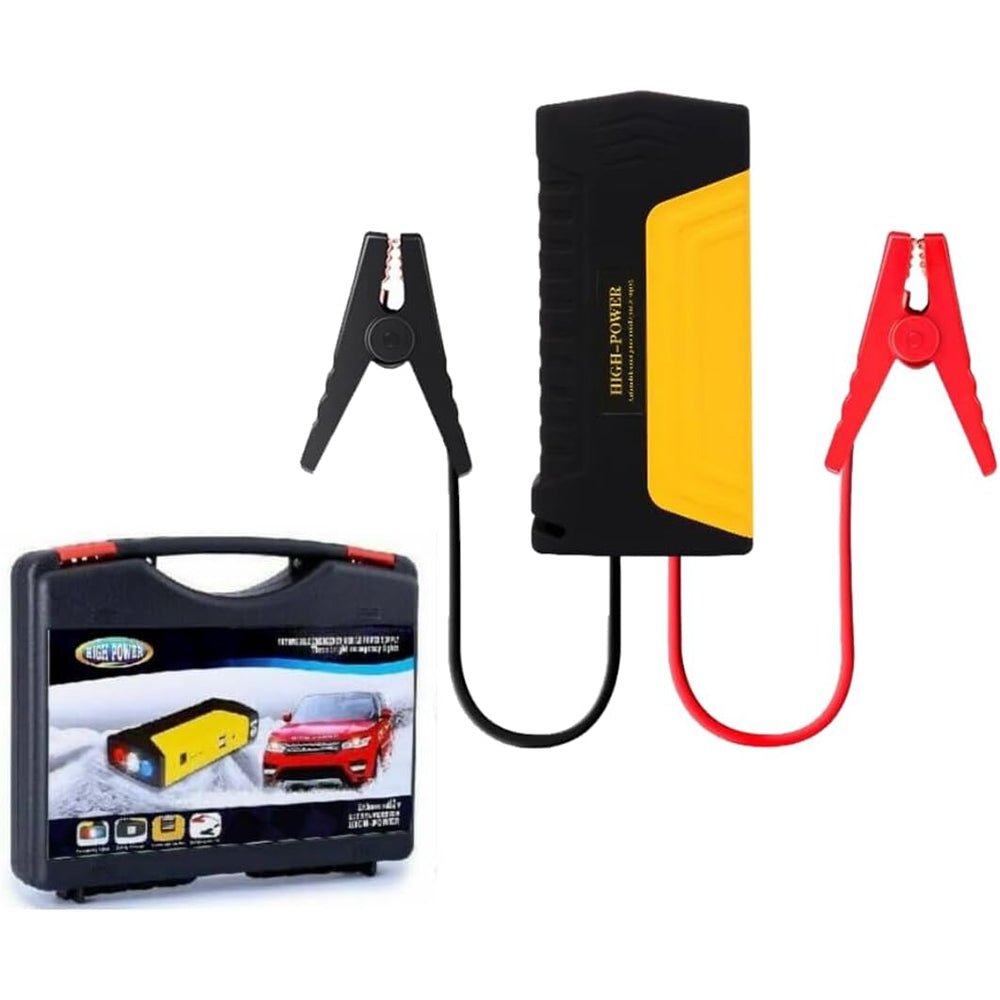 Avviatore di Emergenza Auto 12V Multifunzionale con Power Bank e Pompa ad Aria