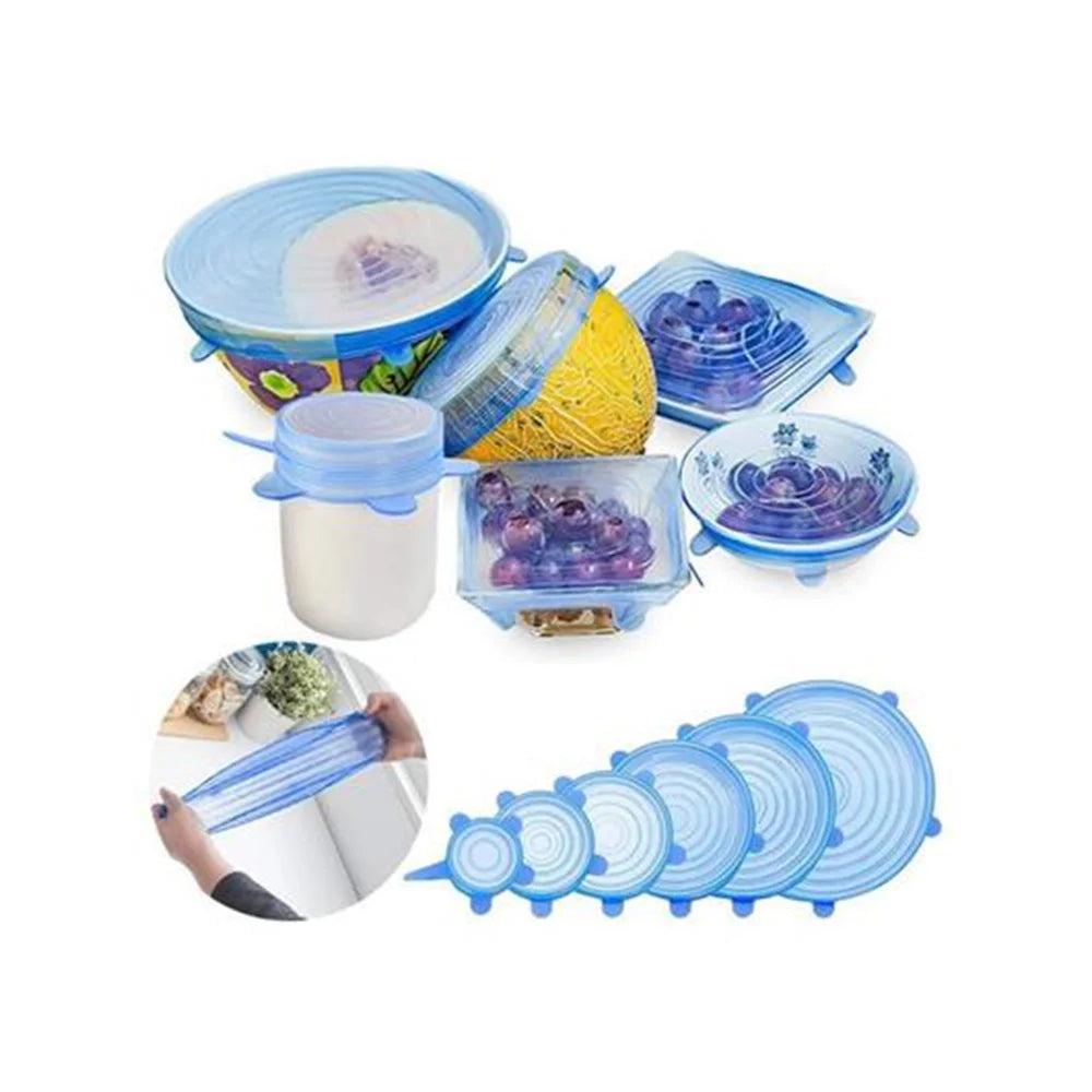 Coperchi in Silicone Flessibili, Riutilizzabili ed Ermetici