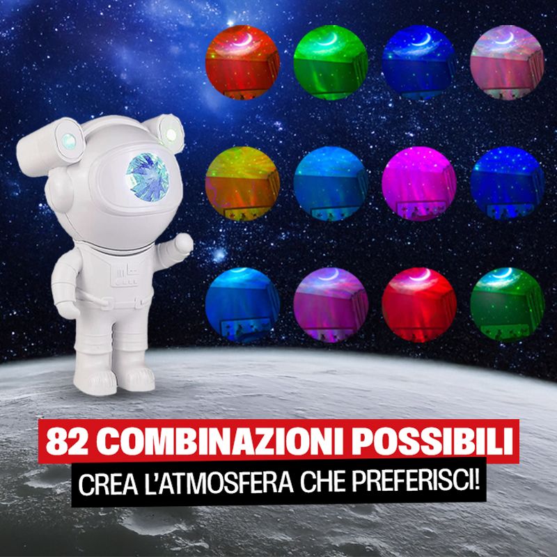 Astronauta Proiettore Bluetooth per Bambini