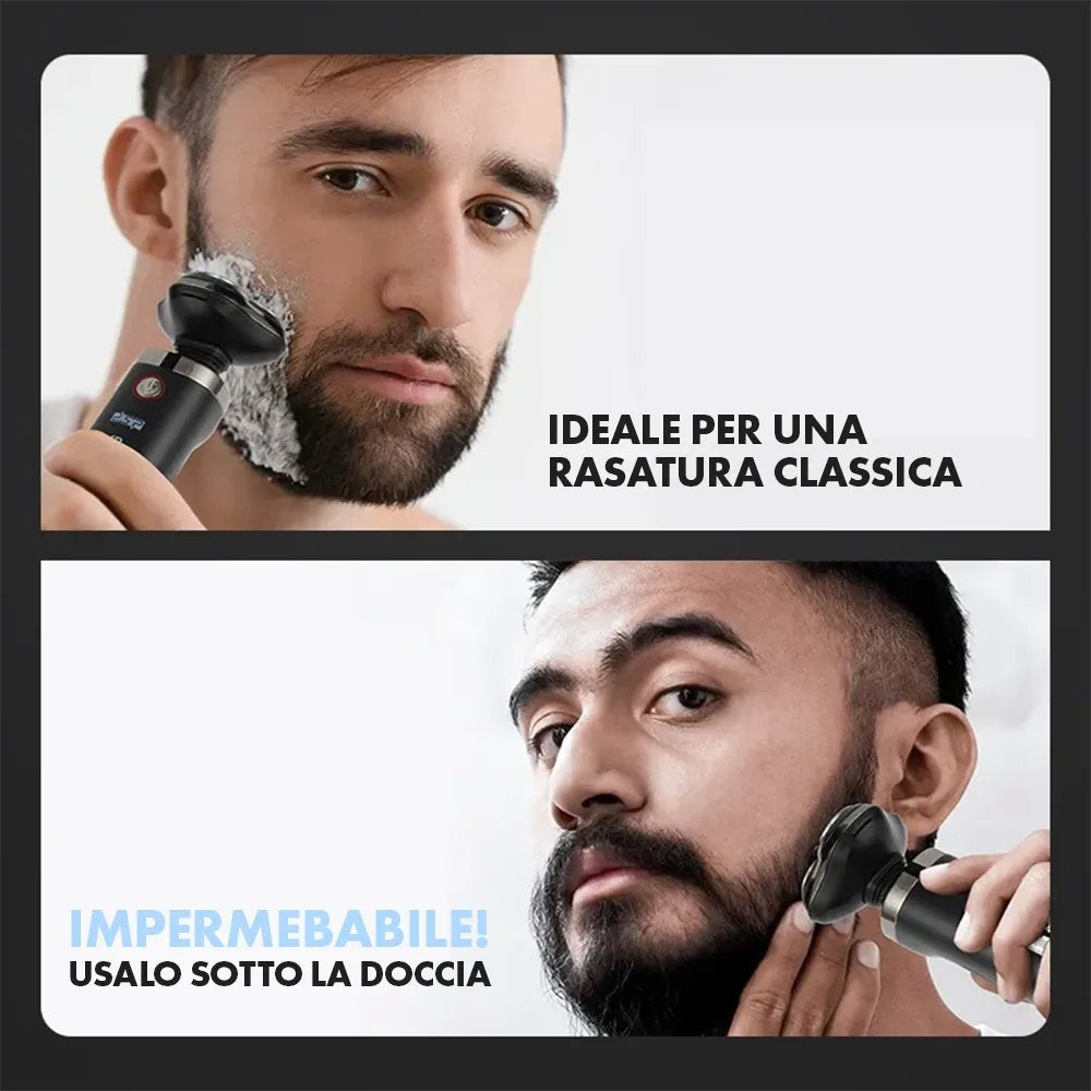 Rasoio Elettrico Multifunzione 3D Impermeabile