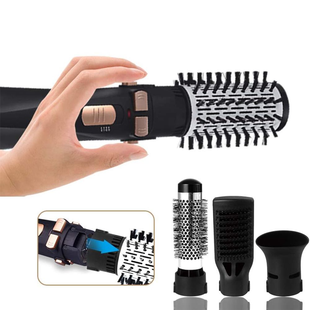 Styler Multifunzione per Capelli con 4 Testine Intercambiabili