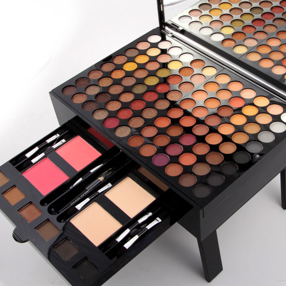 Palette Make Up 180 Colori Ultra Pigmentati con Specchio