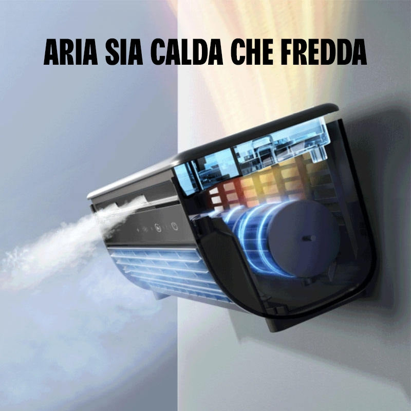 Ventilatore Multifunzionale Caldo Freddo e Controllo Remoto