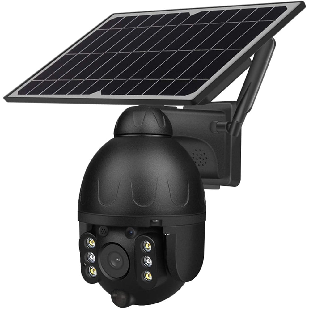Telecamera Solare WiFi 1080P HD Visione Notturna Colori Sensore PIR Wireless